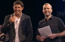 Padraig Harrington got revenge on Sonia O'Sullivan during last night's Second Captains