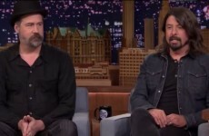 Dave Grohl and Krist Novoselic told old Nirvana stories on Jimmy Fallon last night