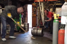 Beer keg curling is Ireland's oddest new sport