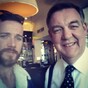 Bryan Dobson took a selfie with a fan on the State visit