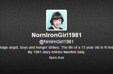 This wonderful account is tweeting a teenage diary from 1981 Northern Ireland