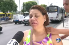 Woman gives news interview about crime, gets mugged live on TV