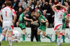 Connacht lost heavily, but this Robbie Henshaw assist is worth watching over and over again