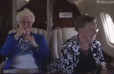 Laugh and cry as these Grannies take their first ever flight