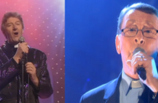 Singing Irish priest performs on the Late Late, gets confused with Father Ted