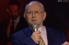 Jimmy Magee has recorded a single and sang it live on television last night