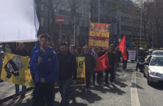 Marchers in Dublin City today want JobBridge to be scrapped