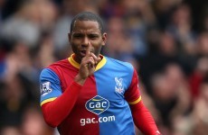 Villa on the ropes after Puncheon goal moves Palace closer to safety