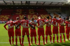 Snapshot: Haunting scenes as Anfield pays tribute to The 96