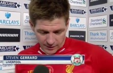 'None of your business' - Gerrard gave Geoff Shreeves nothing after Liverpool's win