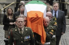 Garret FitzGerald to be laid to rest in Dublin today