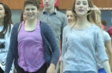 An Irish dancing flashmob took over Shannon Airport