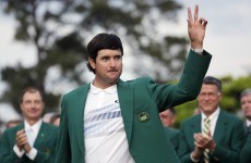 'This one was a lot better' - more tears as Bubba dons green jacket for the second time