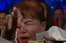 Manny Pacquiao's mam really gets into it when her son fights