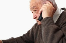 A helpline is the only contact some elderly people have with others