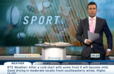 Confirmed! RTÉ weather say there's good drying out there