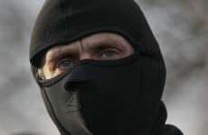 Unmarked armoured vehicles carrying Russian flags spotted as Ukraine increases military action