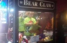 Missing toddler found inside claw machine