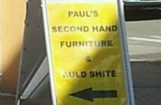 This sign for a Clonakilty second-hand shop is brilliantly honest