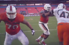 Want to know what it's like to be a linebacker? This brilliant helmet cam footage takes you there