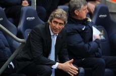 City mentally tired, says Manuel Pellegrini as title hopes fade