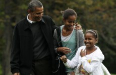 "Uncle Enda" sends some bedtime reading to the Obama children - but how will his gift measure up?