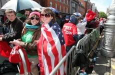 Thousands gather in Dublin city hours ahead of Obama’s presidential address