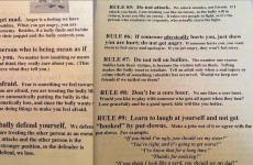 US school gives children terrible, terrible advice on how to deal with bullies