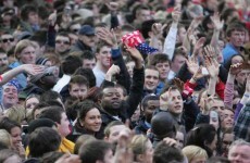 Irish musicians, actors and sports stars join festivities at Obama concert