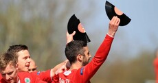 SNAPSHOT: Striker celebrates breaking scoring record by... breaking a vinyl record