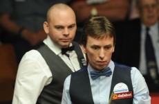Doherty still in the hunt in World Snooker Championship first round tie