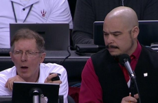 Human shot clock forced to yell out 'Horn' every 24 seconds in NBA playoff match