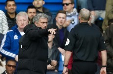 Lashings of sarcasm from Jose Mourinho as he 'congratulates' referee Mike Dean