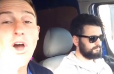 Three Irish lads in a van perform epic Tina Turner lip-sync