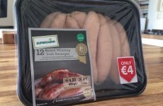 So, you can now buy Superquinn sausages in Centra
