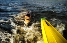 Two men rescued from Lough Derg