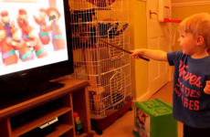 Parents trick toddler into thinking he's a wizard... and it's adorable