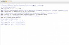 Irish smartarse tries to troll O2 live chat, gets shut down