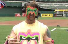 Baseball player pays tribute to The Ultimate Warrior in TV interview