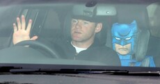 Has Wayne Rooney arrived at Manchester United training with David Moyes' successor?