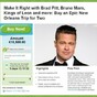 Groupon is offering Irish users the chance to meet Brad Pitt for €18k