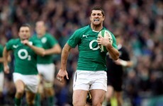 JJ Hanrahan, Rob Kearney and Jonny Sexton up for 2014 Try of the Year
