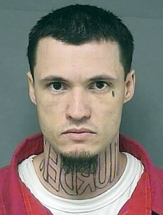 Man with 'MURDER' tattooed on his neck is now on trial for murder...and wants the tattoo removed