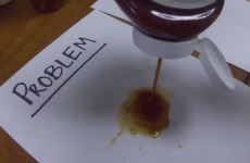 Students invent ingenious way to avoid nasty ketchup-bottle juice