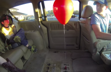 This simple experiment involving a balloon and a car will blow your mind