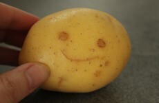 Potato-wielding man attempts to rob dry-cleaners and garage, fails