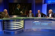 rte champions league panel tonight