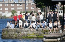 It's officially cans by the canal weather