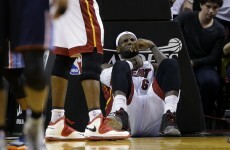 If you can't defend against LeBron, you can always just elbow him in the throat