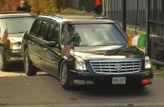 What was Obama thinking when his car got stuck?